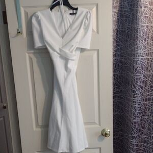 Tommy Hilfiger White Midi Dress